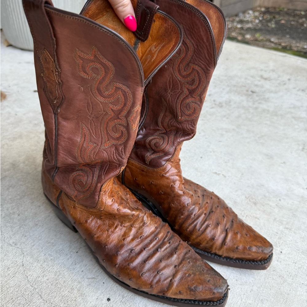 Lucchese Ostrich boots